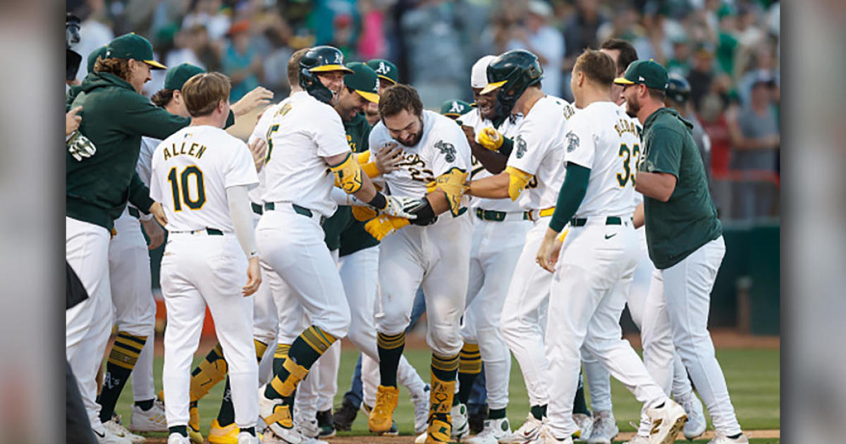 Shea Langeliers Hits Walkoff Home Run for A’s