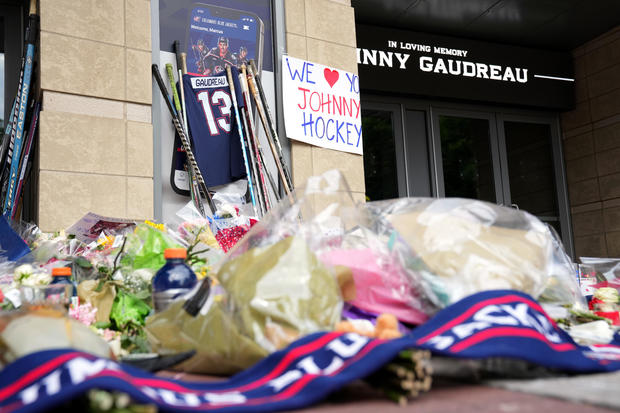 Fans Gather In Columbus To Honor Gaudreau Brothers 