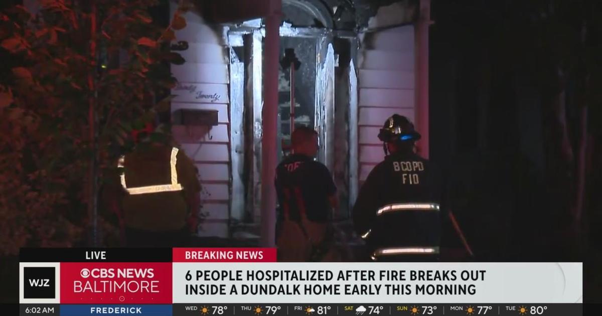 Dundalk House Fire Injures Six, Displaces Residents