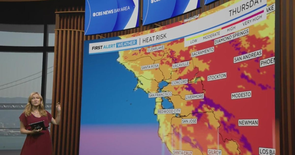 Wednesday afternoon First Alert Weather forecast 9/4/24 - CBS San Francisco