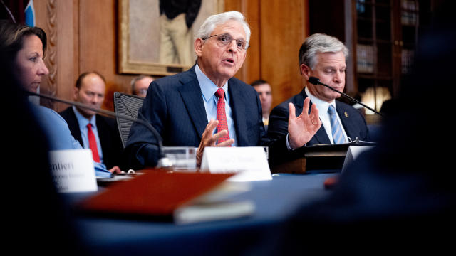 Attorney General Merrick Garland Hosts A Meeting Of The Justice Department's Election Threats Task Force 