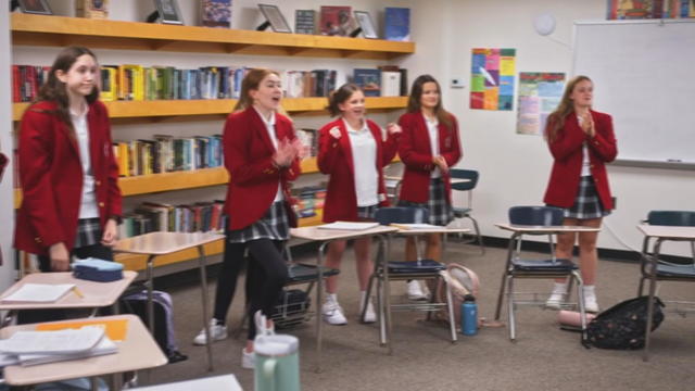 Students at Bryn Mawr Academy in Montgomery County, Pennsylvania 