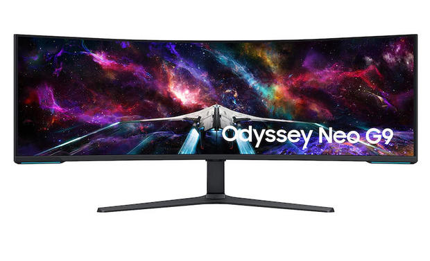 Samsung 57" Odyssey Neo G9 Dual 4K UHD Quantum Mini-LED 240Hz 1ms(GtG) HDR 1000 Curved Gaming Monitor 