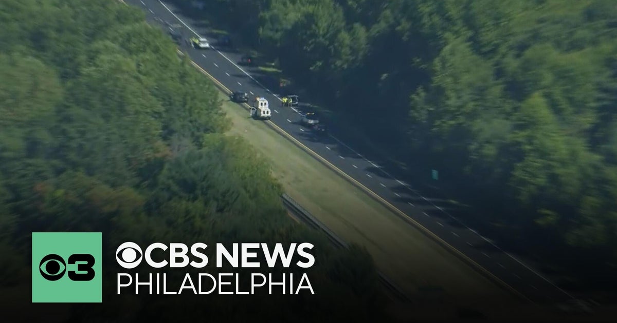 Accident on Route 55 closes northbound lanes in New Jersey - CBS ...