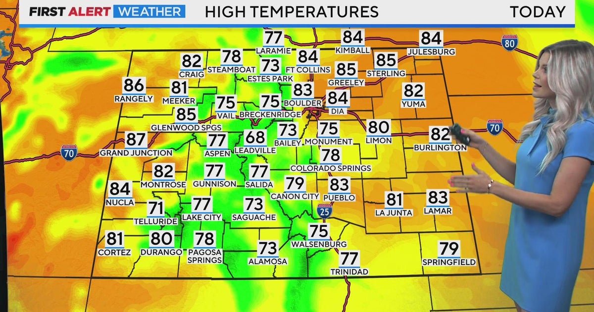 Mild Day Before Summer Heat Makes A Come Back - CBS Colorado