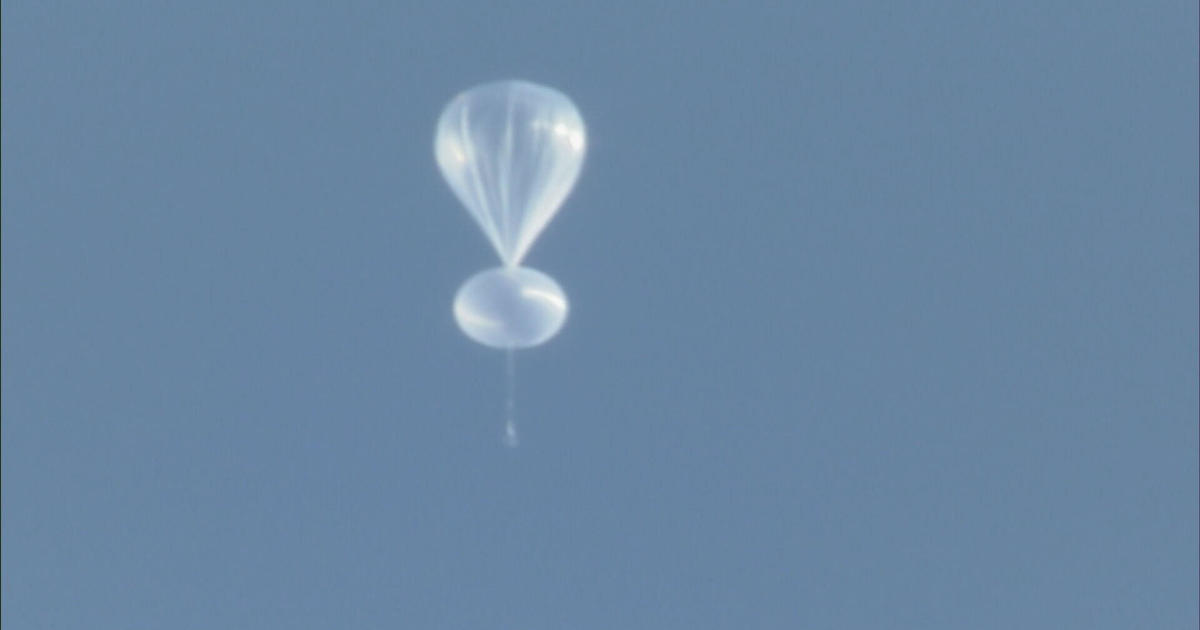 High-altitude balloon spotted floating over Northern Colorado