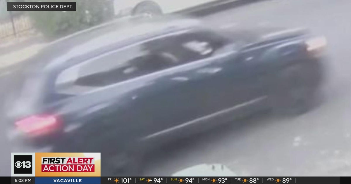 Police release images of vehicle believed to be connected to deadly Stockton shooting