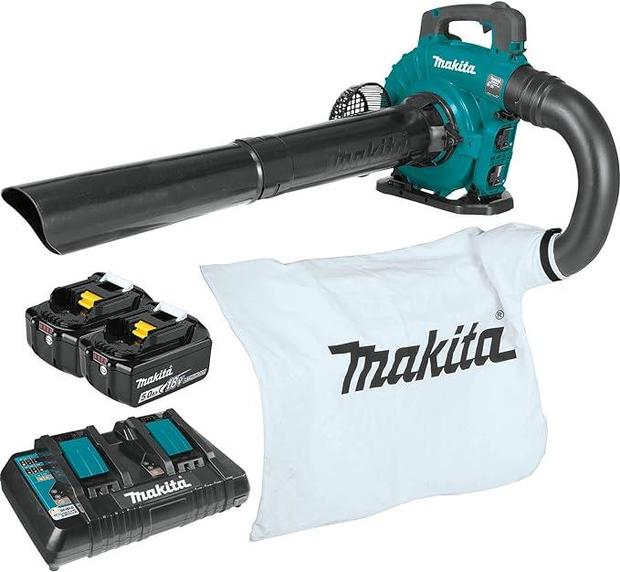 Makita XBU04PTV 36V (18V X2) LXT® Brushless Blower Kit with Vacuum Attachment Kit 