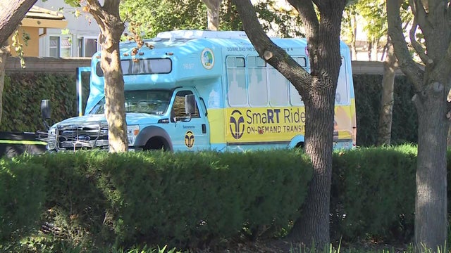 Flashing Lights on Police Car 