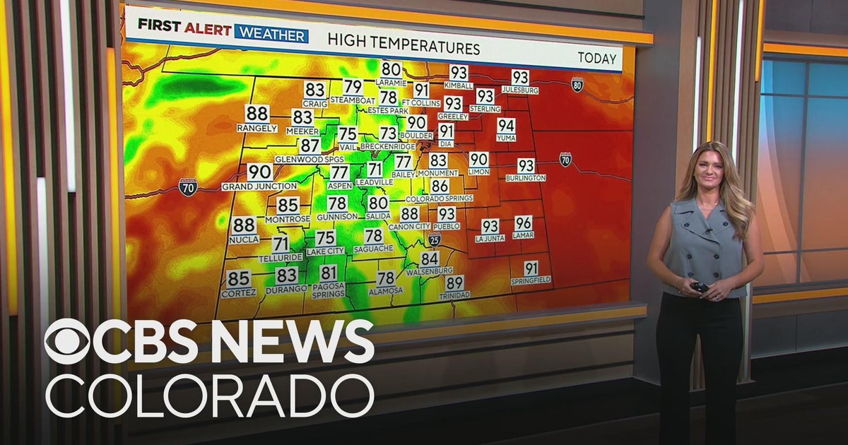 Above average to start the week, but changes are on the way - CBS Colorado