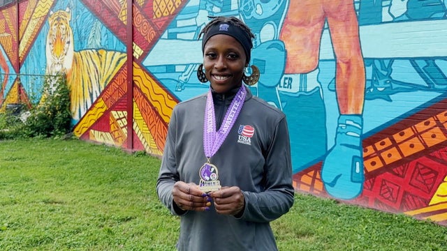 Philadelphia boxer Nicole Fisher 