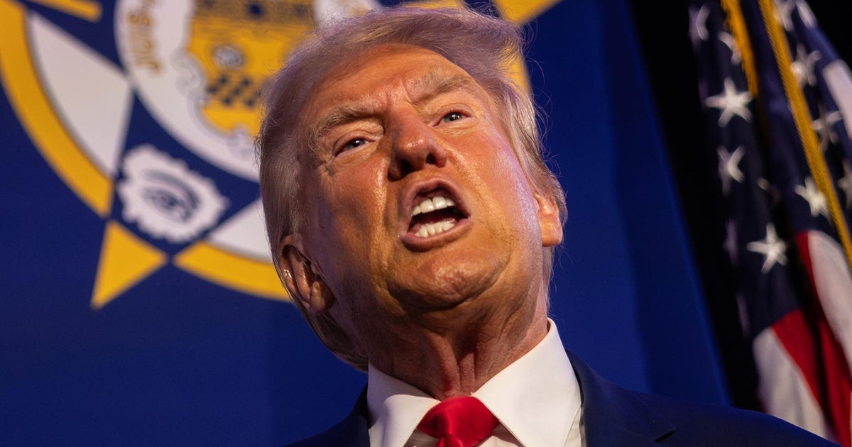 Trump threatens to jail political opponents if reelected - CBS News