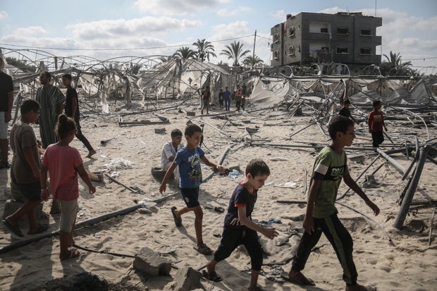Israel Conducts Airstrikes in Gaza That Hamas Says Kills Dozens