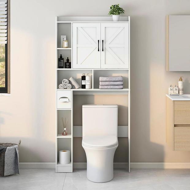 Over-the-toilet storage cabinet 