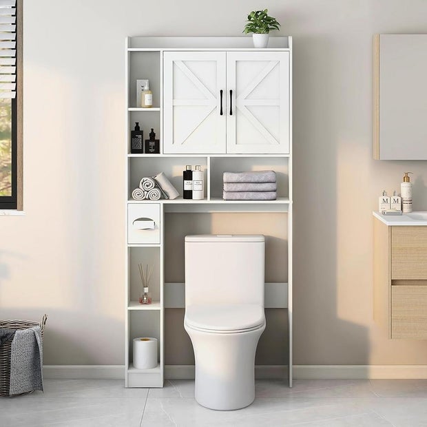 Over-the-toilet storage cabinet