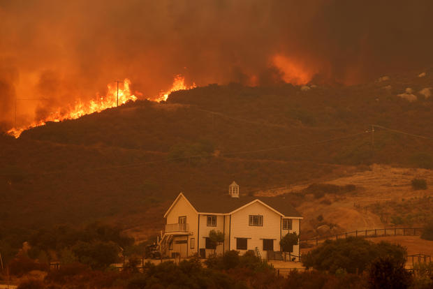 US-WEATHER-CLIMATE-FIRE 