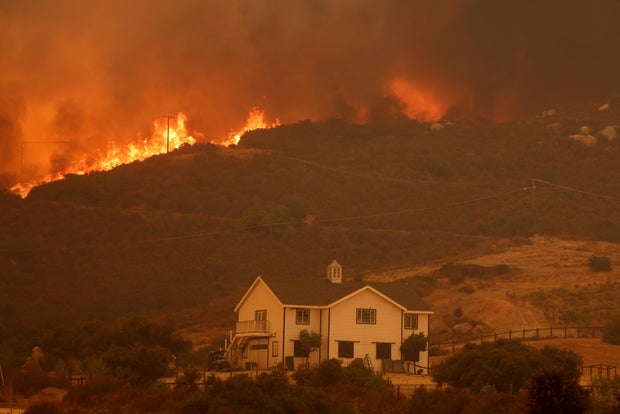 US-WEATHER-CLIMATE-FIRE