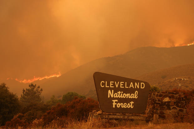 US-WEATHER-CLIMATE-FIRE 