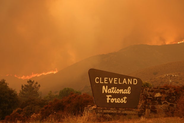 US-WEATHER-CLIMATE-FIRE