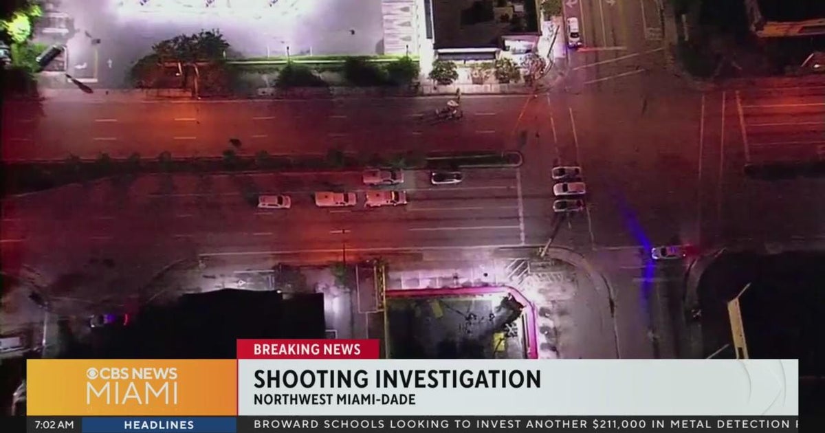Death investigation underway in Northwest Miami-Dade - CBS Miami