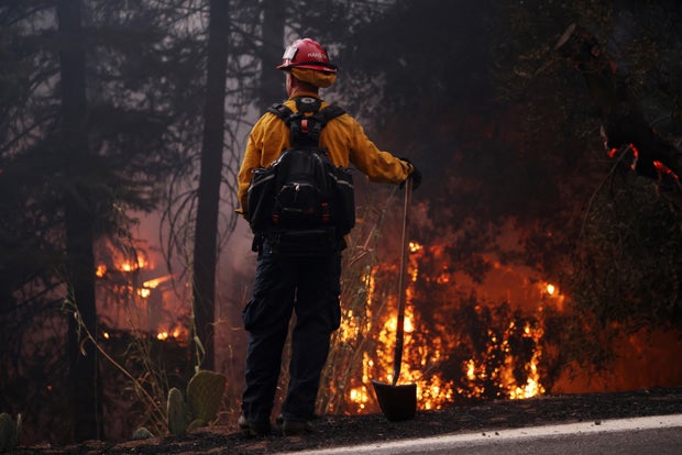 US-WEATHER-CLIMATE-FIRE