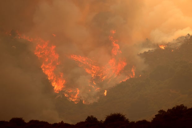US-WEATHER-CLIMATE-FIRE