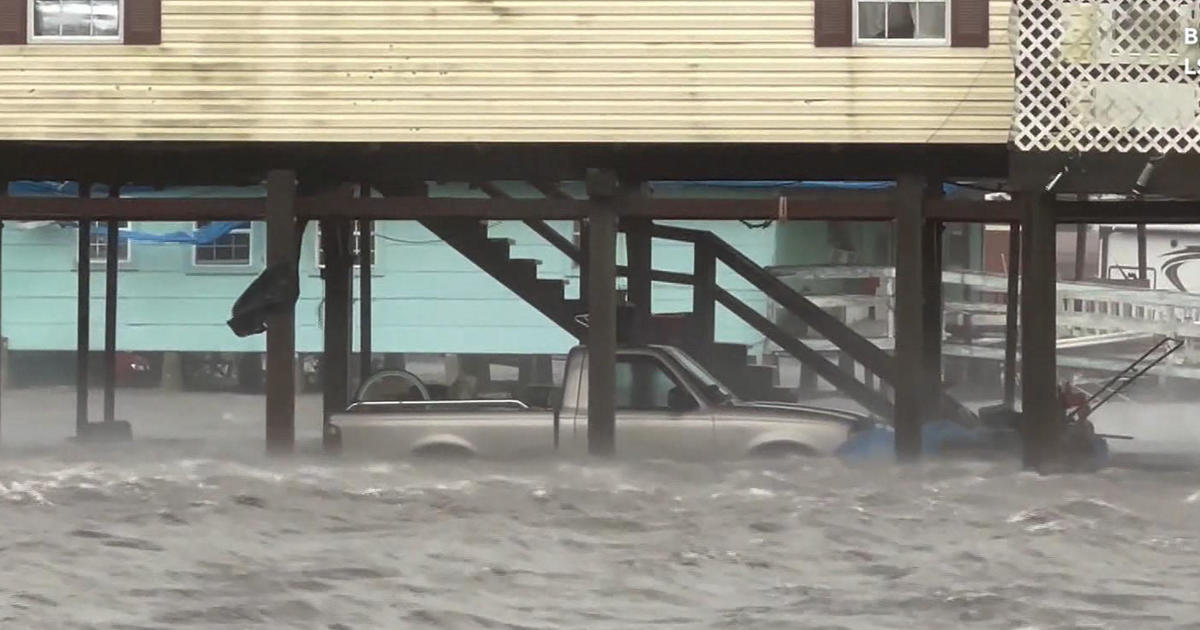 Francine makes landfall in Louisiana as a Category 2 hurricane