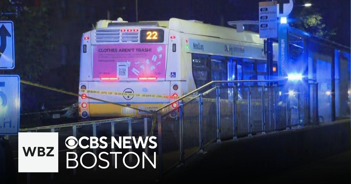 Passenger stabbed on MBTA bus in Dorchester - CBS Boston