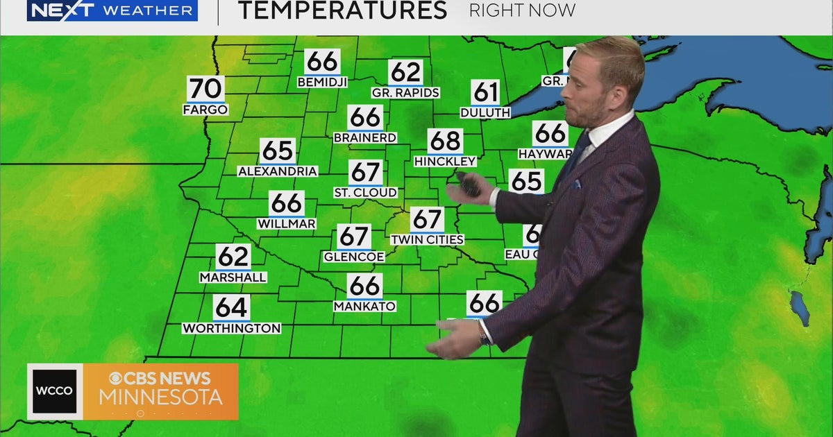 NEXT Weather: 9 a.m. forecast from Sept. 13, 2024 - CBS Minnesota