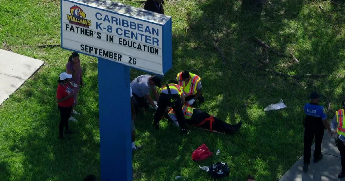 2 struck by vehicle outside SW Miami-Dade school