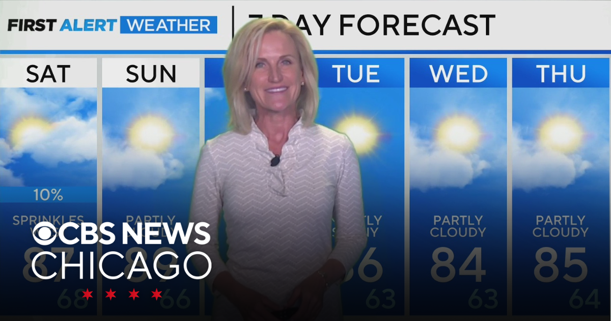 Unseasonably hot in Chicago with highs near 90 - CBS Chicago