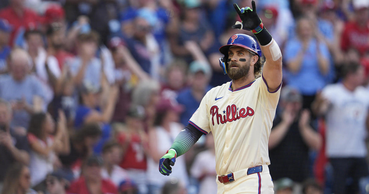 Bryce Harper ends home run drought as Philadelphia Phillies beat New York Mets 6-4