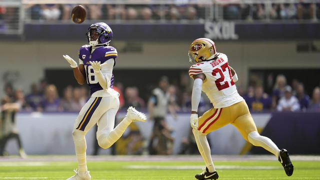 APTOPIX 49ers Vikings Football 