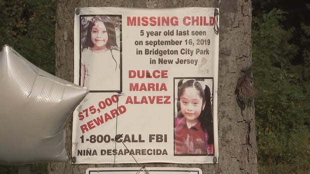 A missing child poster for Dulce Marie Alavez, it says there is a $75,000 reward