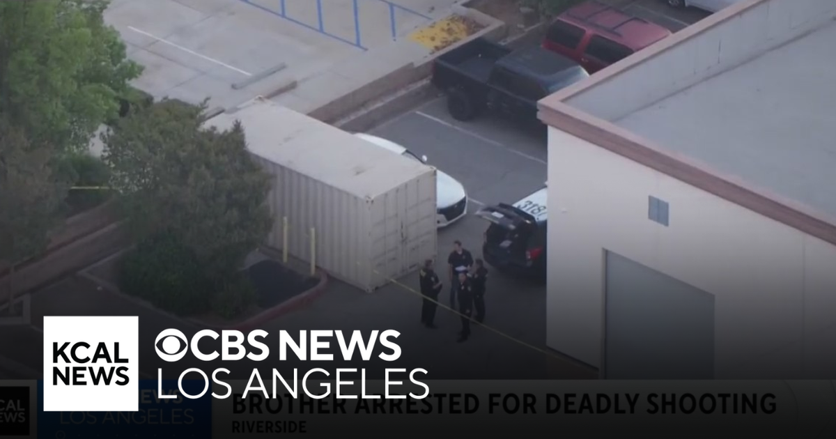 Man arrested for shooting his sister to death in Riverside - CBS Los ...