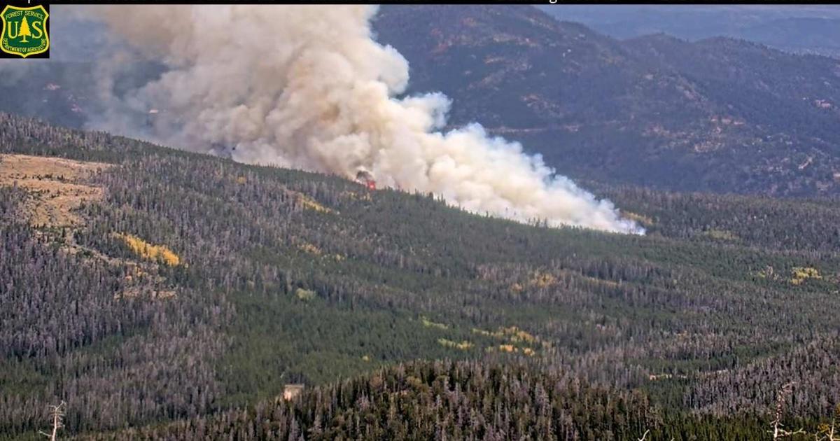 Pearl Fire rages in the mountains of Colorado and forces evacuations in the Crystal Lakes area of ​​Larimer County