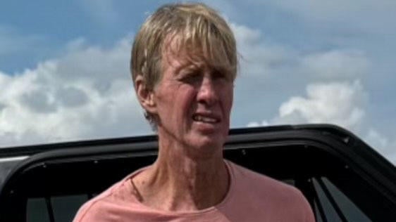 Ryan Wesley Routh is seen at the time of his arrest in a photo obtained from the Martin County Sheriff's Office in Florida.