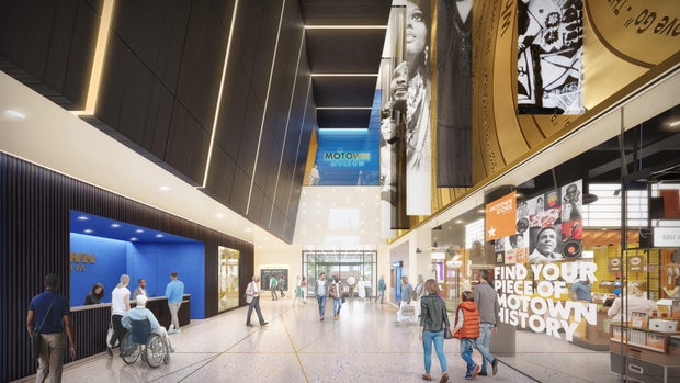 Motown Museum reveals opening date, new renderings inside expansion project