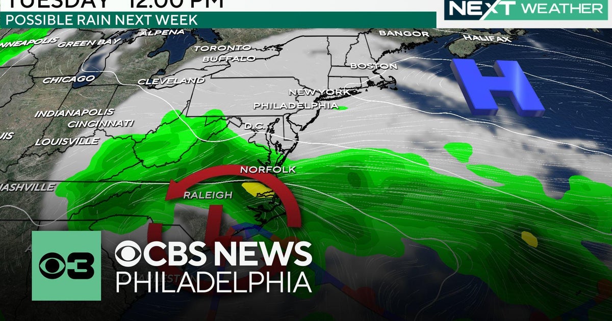 Cloudy skies continue in Philadelphia area, timing out showers Tuesday ...