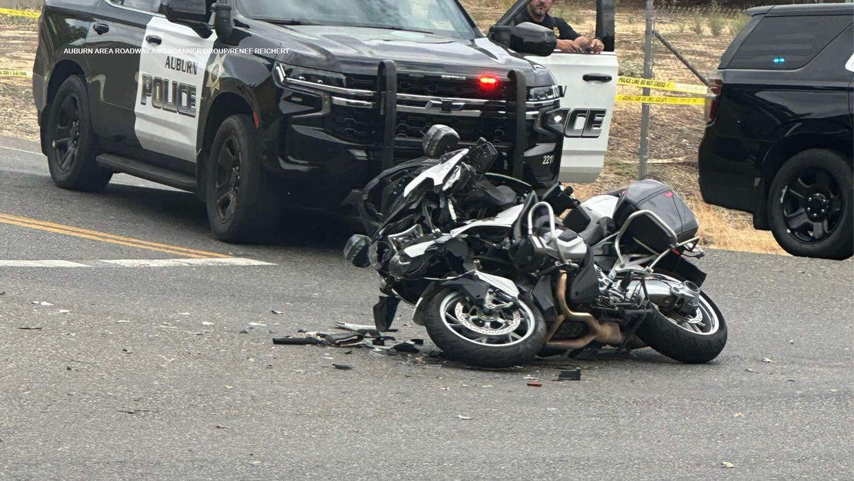 CHP officer injured in collision at Auburn intersection - CBS Sacramento
