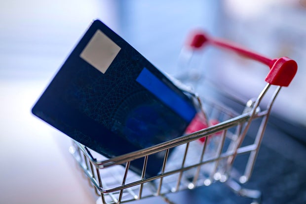 Online shopping concept