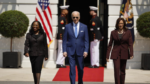 President Biden Delivers Remarks On Ketanji Brown Jackson's Confirmation To Supreme Court 