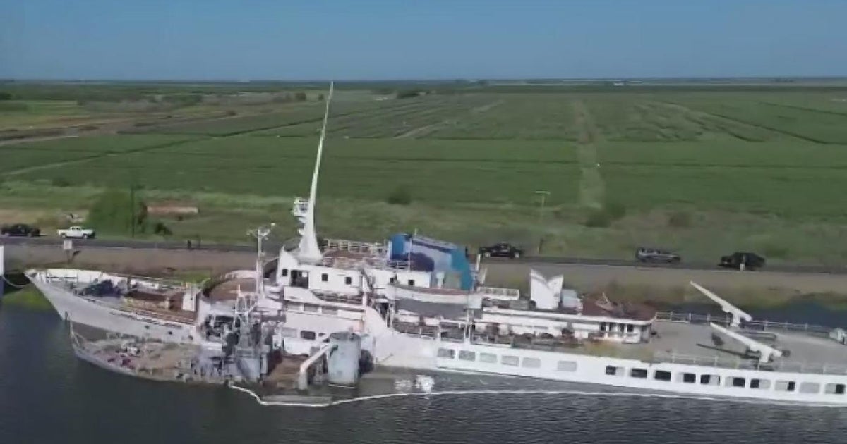 City takes over operation to move out sinking ship near Stockton