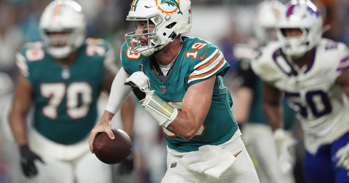 Dolphins turn focus to Skylar Thompson at QB with Tua out