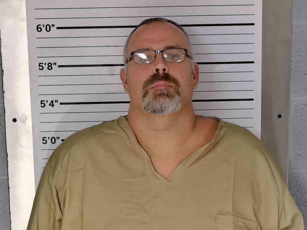 Letcher County Sheriff Shawn Stines is seen in a mug shot provided by the Leslie County Detention Center in Kentucky. 