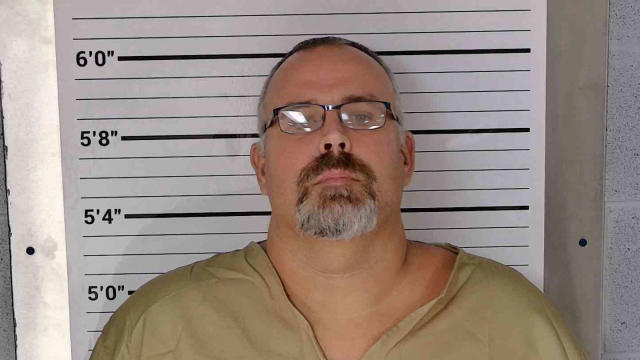 Letcher County Sheriff Shawn Stines is seen in a mug shot provided by the Leslie County Detention Center in Kentucky. 