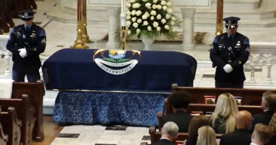 Funeral service held for fallen Michigan State Police officer Daniel