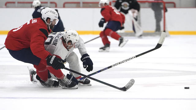 Panthers Camp Hockey 