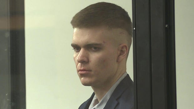 Sam Woodward at a hearing on Sept. 17, 2018.