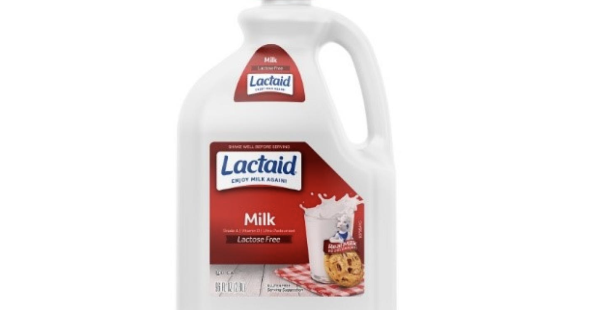 Lactaid Milk Recalled in 27 States Due to Traces of Almonds Not Declared on Label